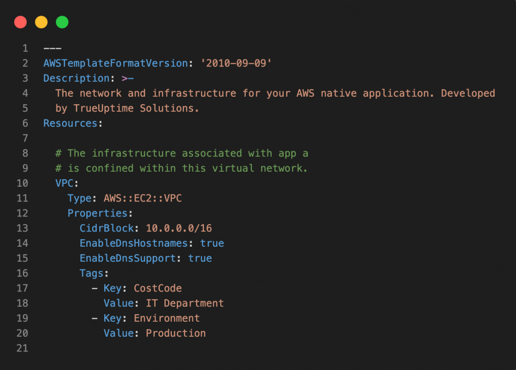 Cloudformation YAML Source Code